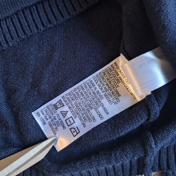 French Toast Navy Blue Kids Cardigan Set - Picture 8 of 8